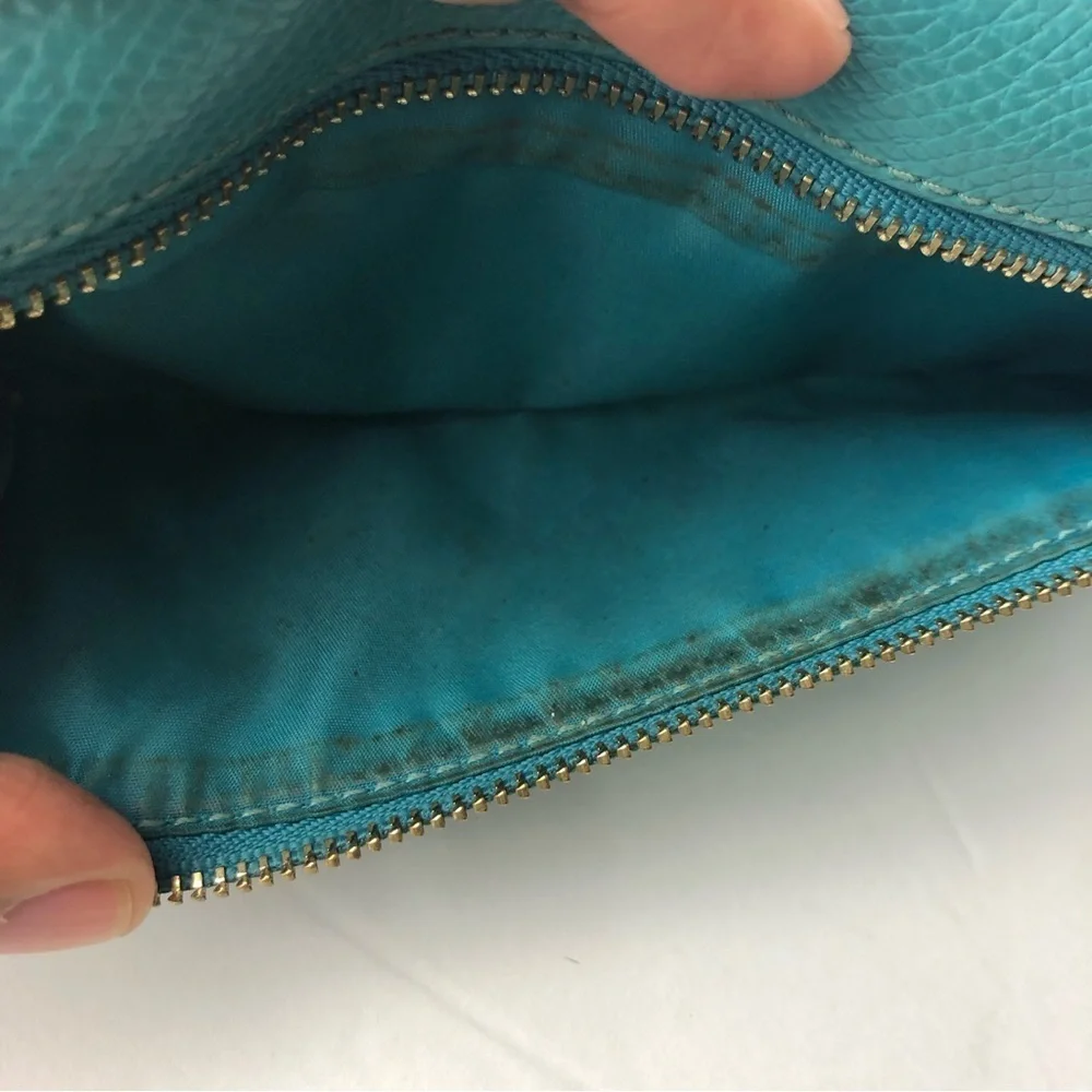 Coach Designer Blue Slim Wallet 52689